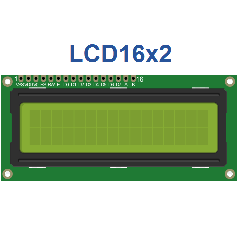 LCD 16x2 Interfacing With Arduino Uno icon