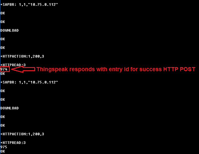HTTP POST Response