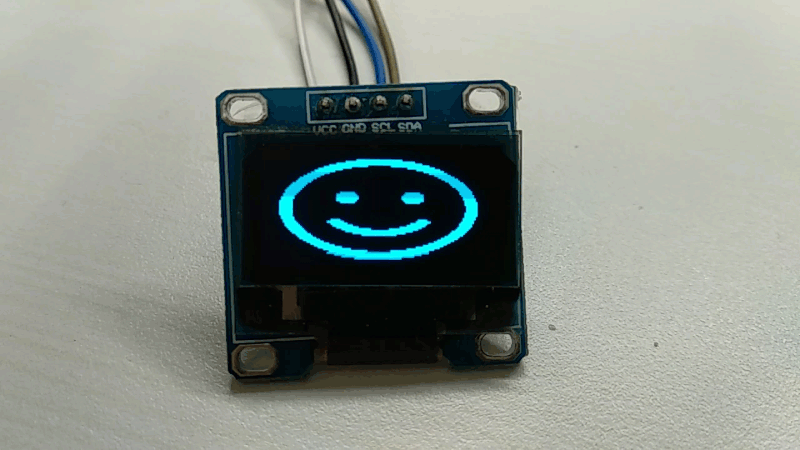 OLED Output GIF OLED Graphic Display Interfacing with MSP -EXP430G2 TI Launchpad