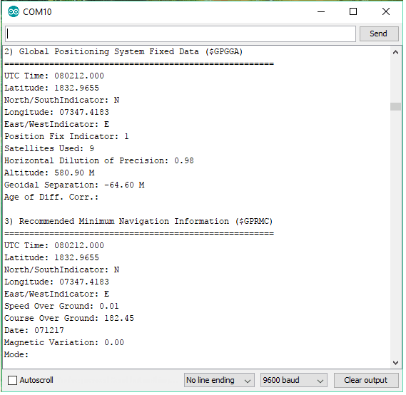 firmware how to convert gps values to