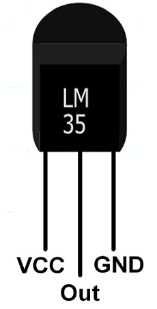 LM35 pins