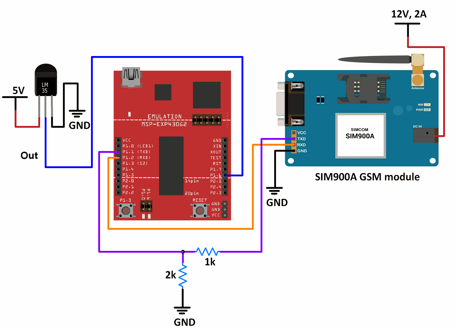 Sim900a Gsm Module Interfacing With Arduino Uno Electronicwings Images