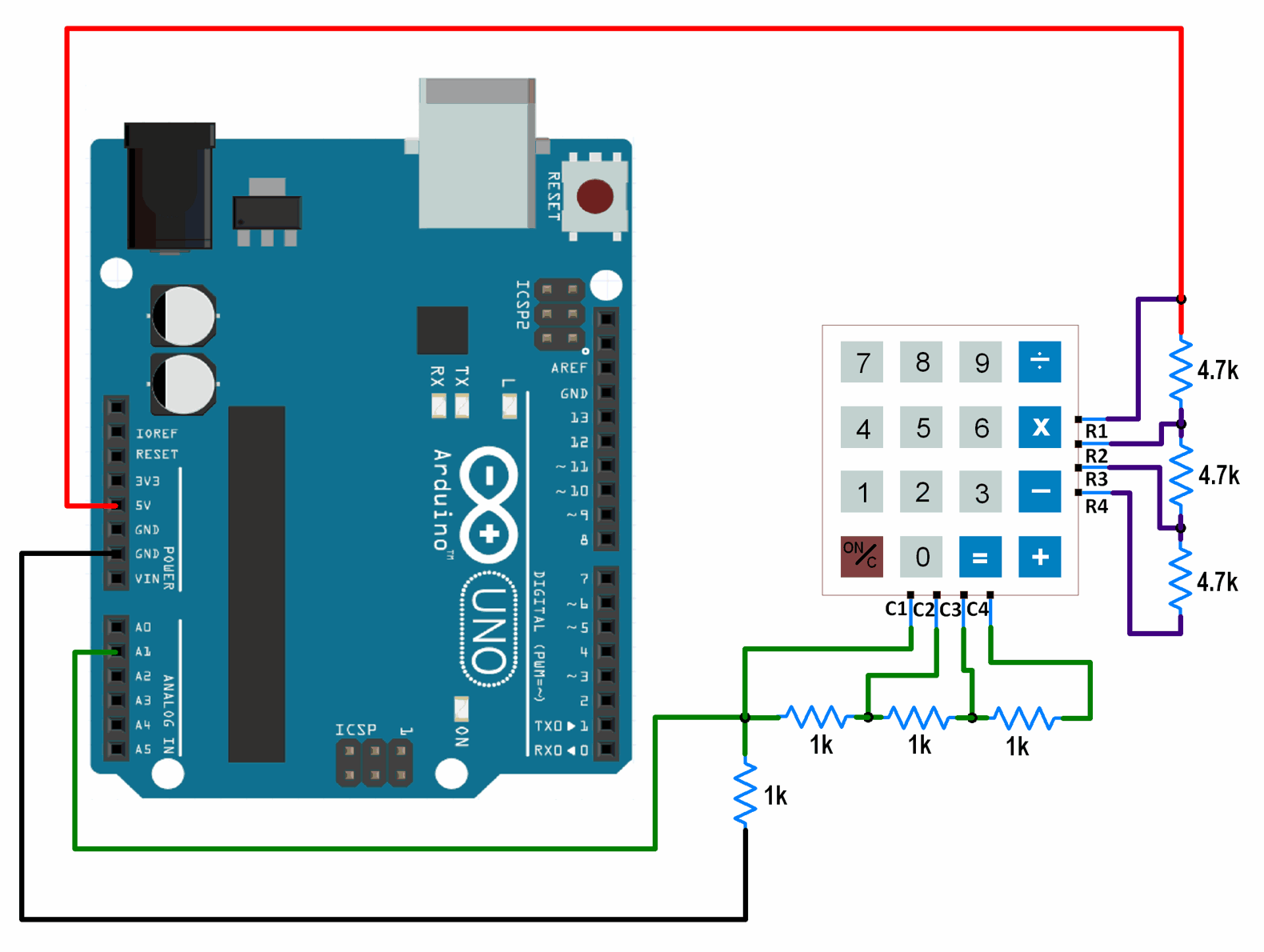 Arduino keyboard