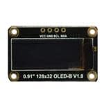 128x32 (0.91") I2C OLED Display