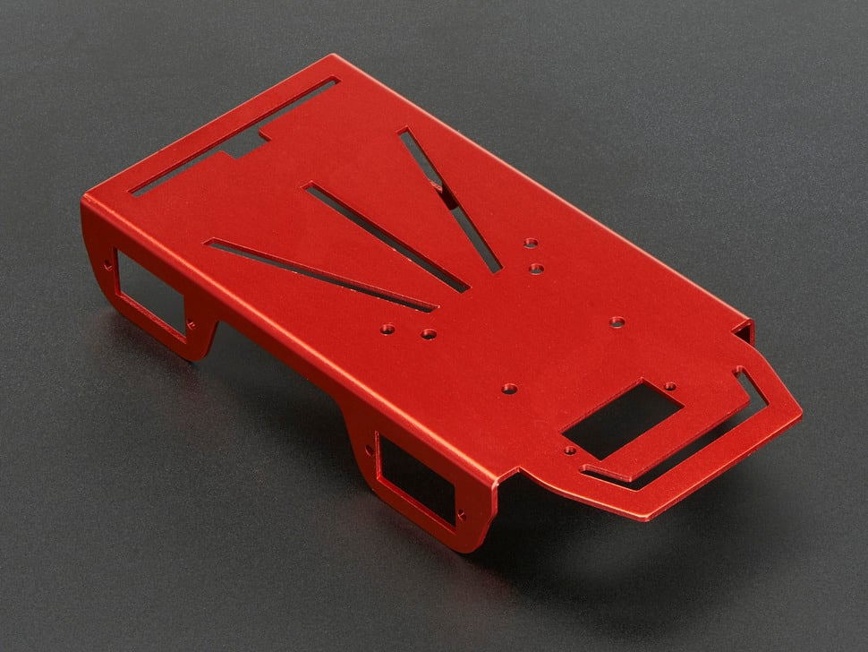 Metal Chasis for a Mini Robot Rover