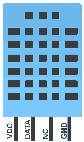 This Picture Shows DHT11 Pin Diagram