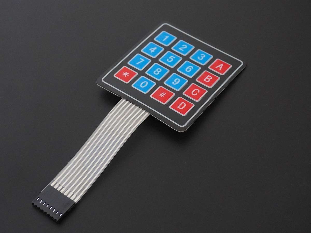4x4 Keypad Module Guide with Arduino Interfacing | Sensors and Mo..