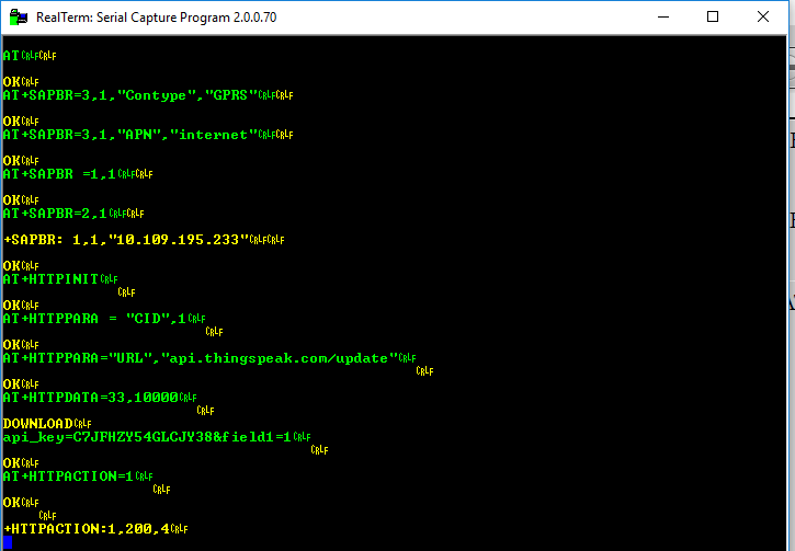 SIM900 HTTP POST method