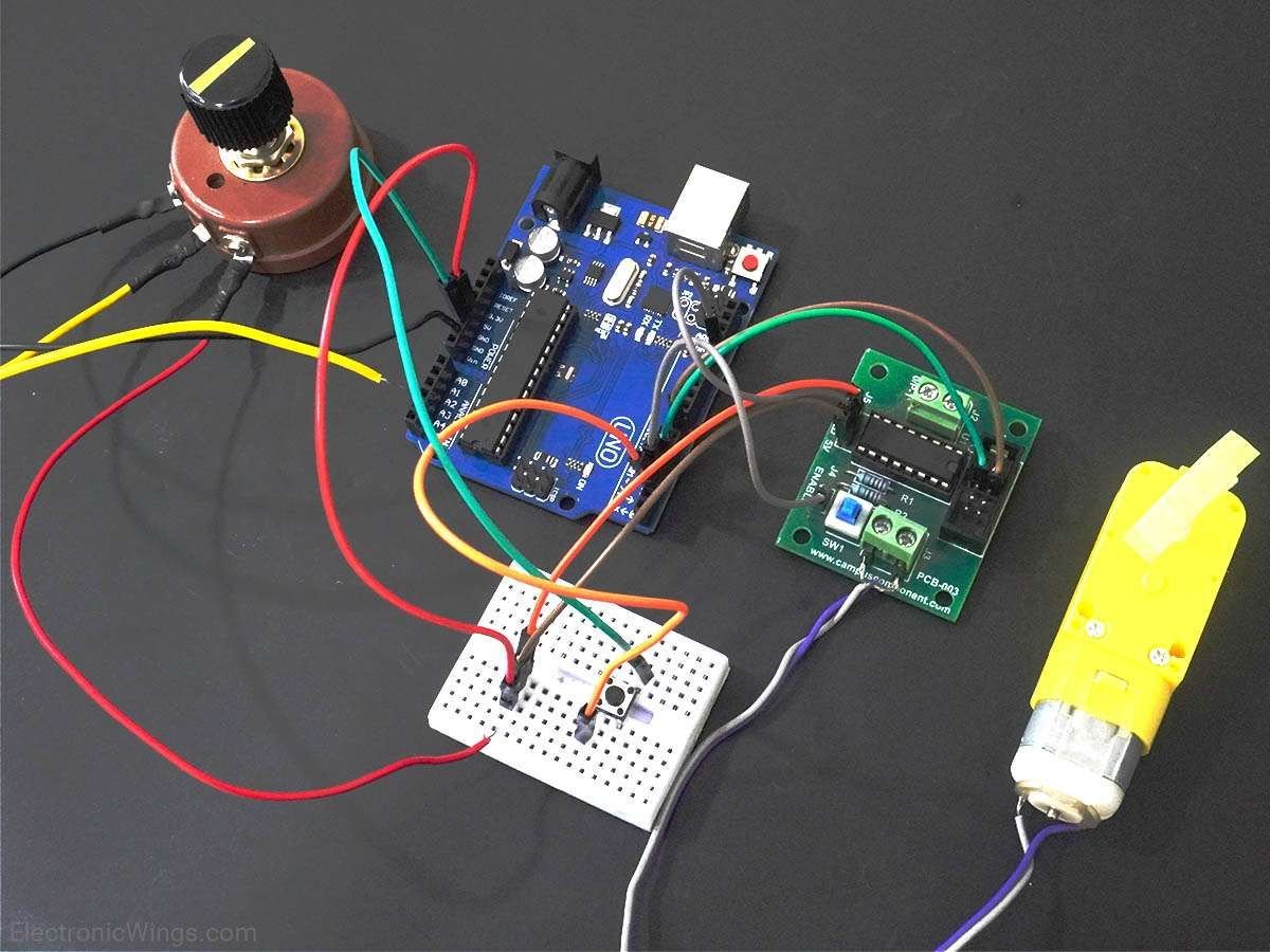 DC Motor Interfacing with Arduino UNO | Arduino