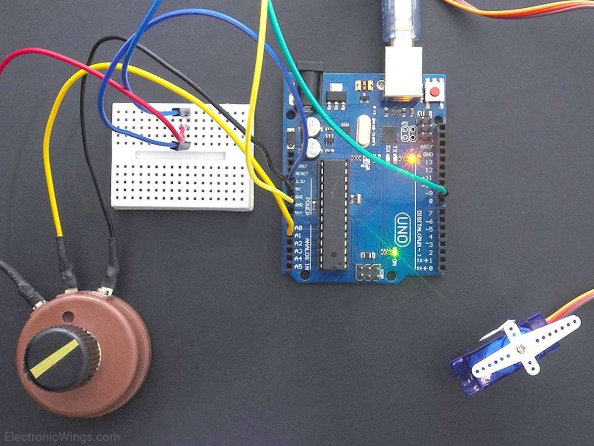 Servo Motor Interfacing With Arduino Uno | Arduino