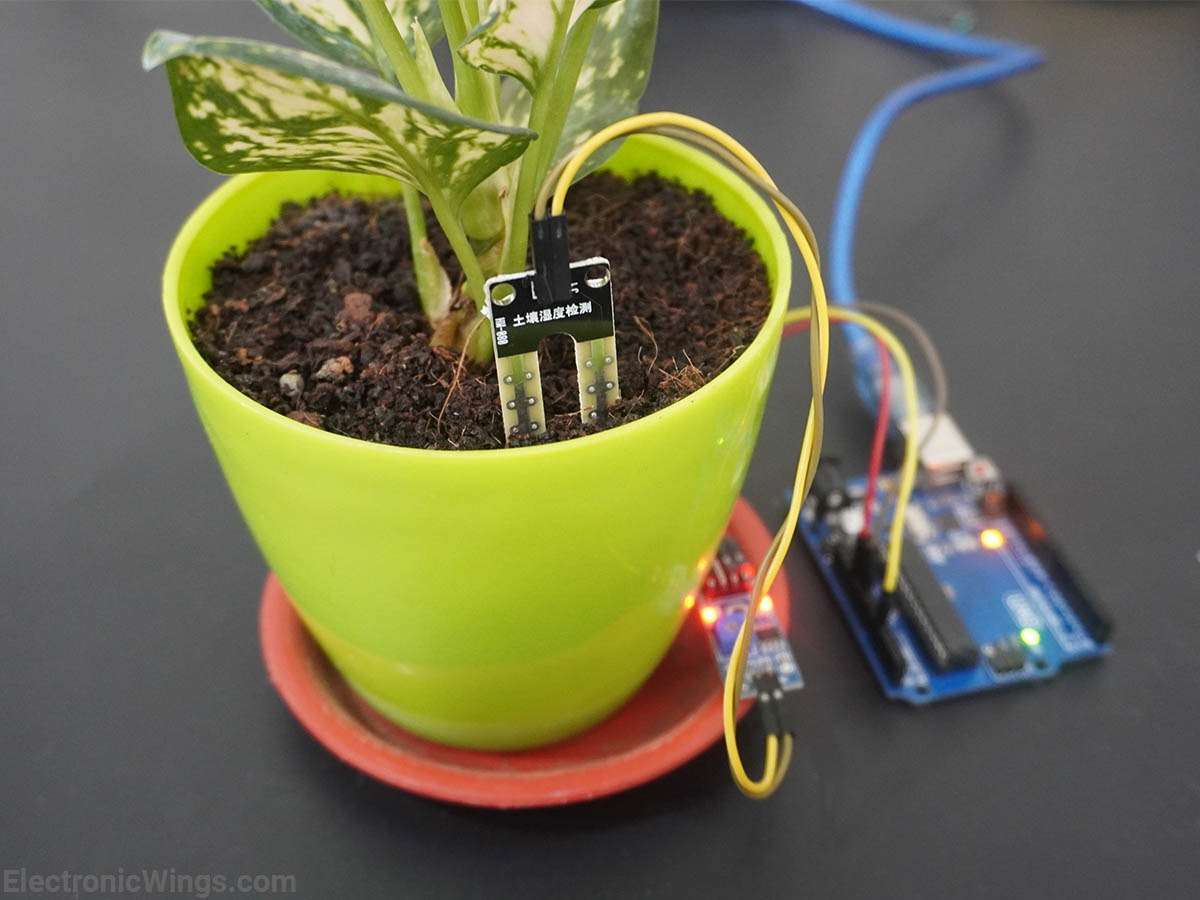 Soil Moisture Sensor Monitor Plants Moist Testing Tool Soil