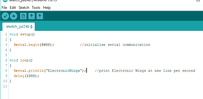 Arduino Serial sketch