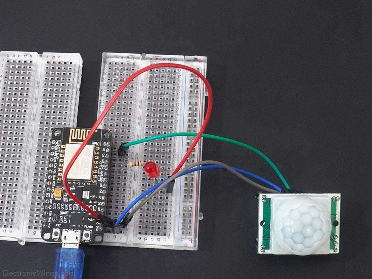 PIR Interfacing with NodeMCU | NodeMCU