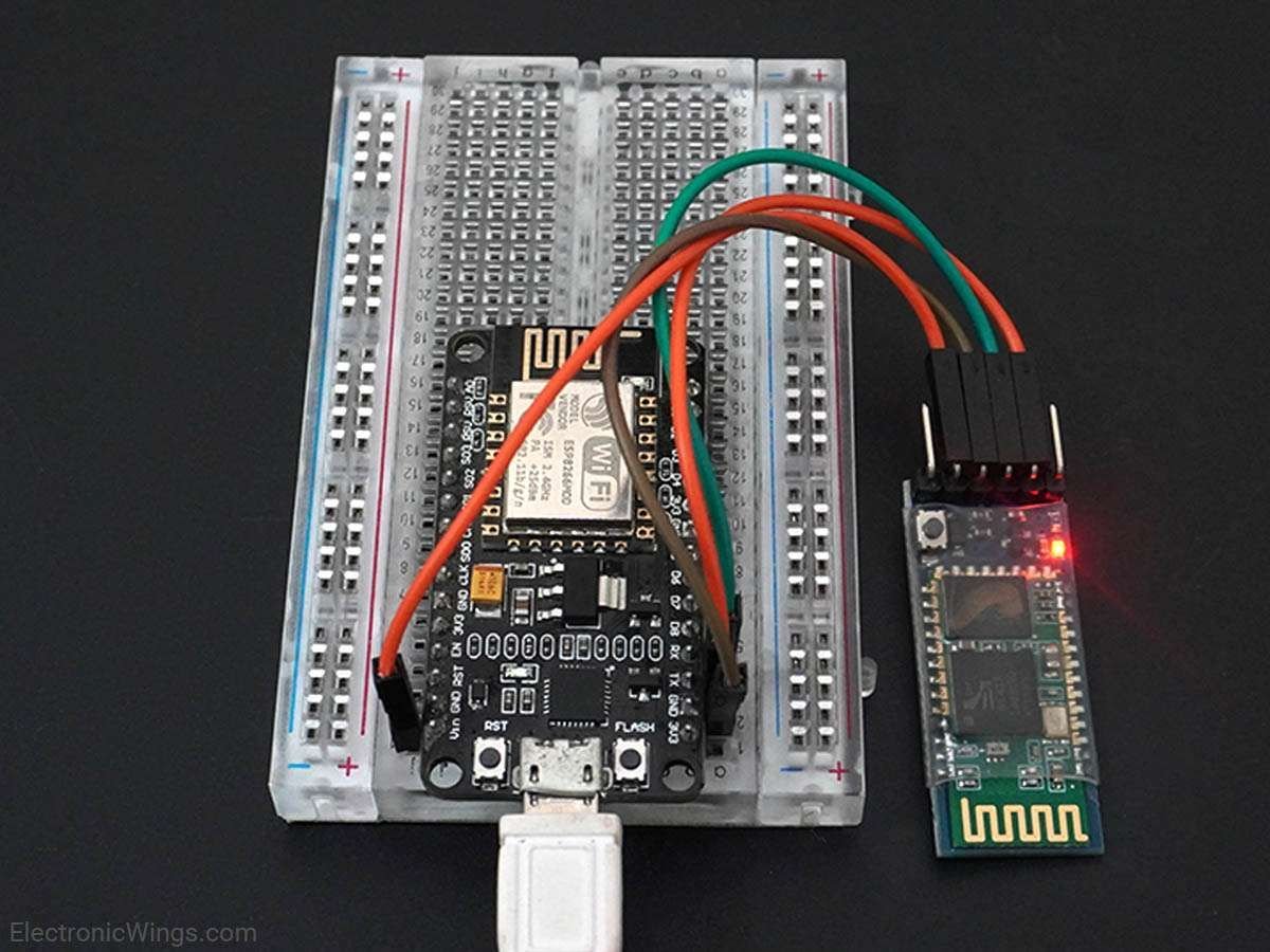 HC-05 Bluetooth Module Interfacing with NodeMCU | NodeMCU