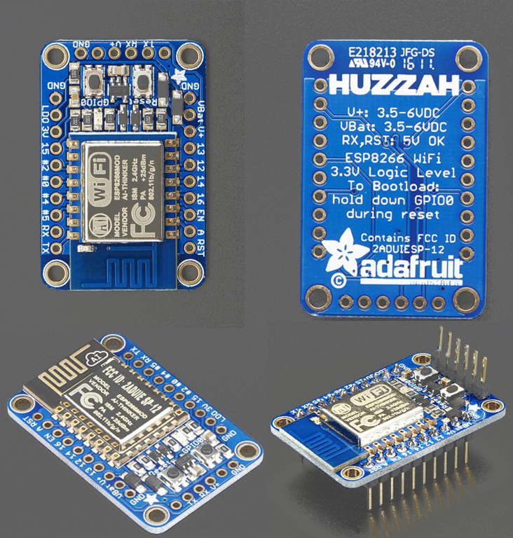 Adafruit Huzzah ESP8266 board