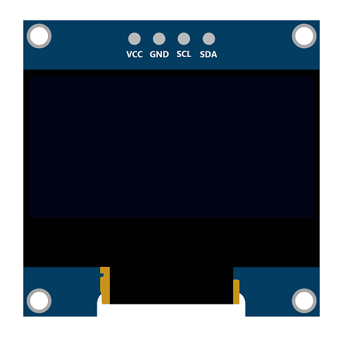 OLED I2C Module Pinout