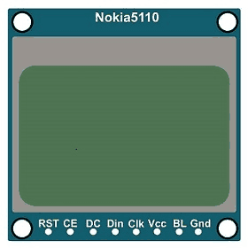 Nokia5110 Display Pins