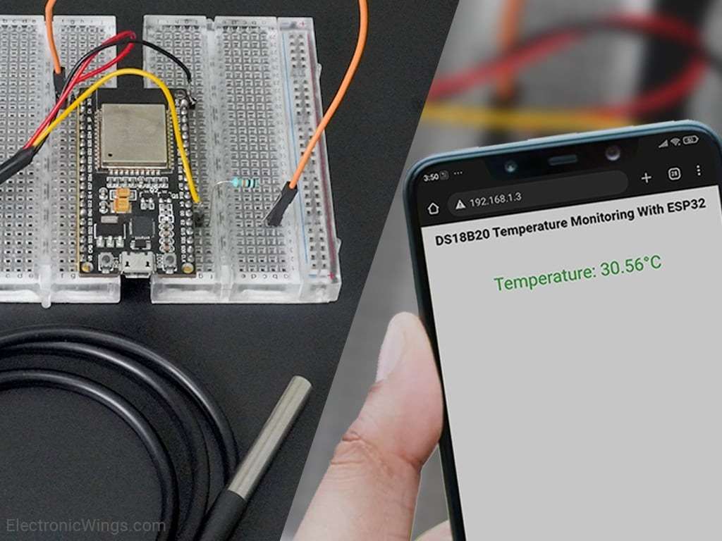 Nodemcu ESP8266 DS18b20 Waterproof Temperature Sensor, 51% OFF