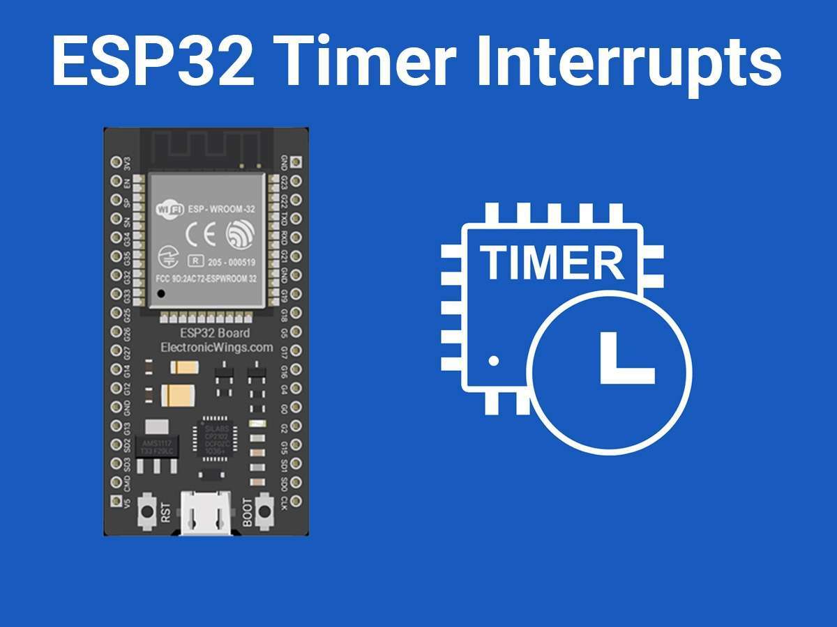ESP32 Timer Interrupts | ESP32