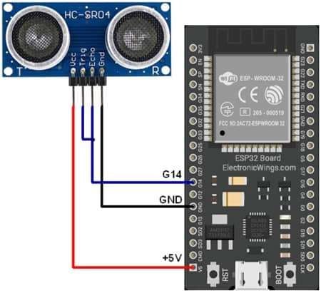 ESP32 With HC-SR04 Ultrasonic Sensor With Arduino IDE, 52% OFF