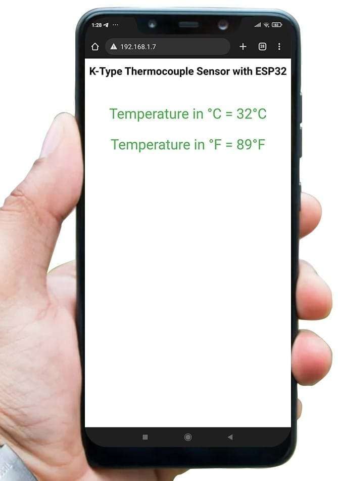 Thermocouple Sensor Interfacing with ESP32 | ESP32