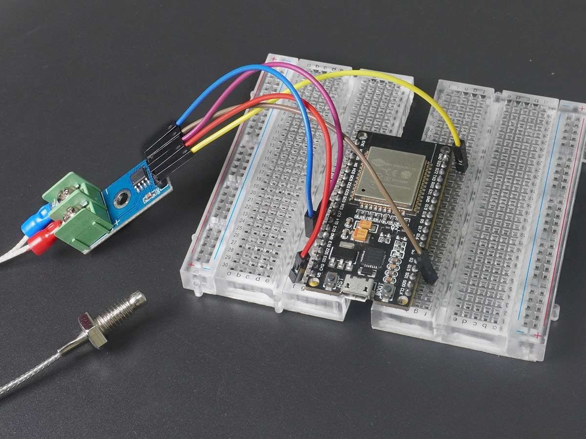 Thermocouple Sensor Interfacing with ESP32 | ESP32