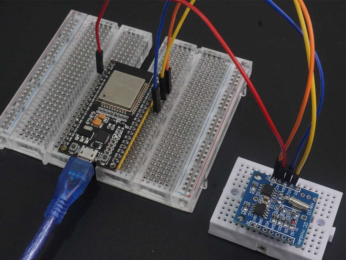 RTC DS1307 Interfacing with ESP32 | ESP32