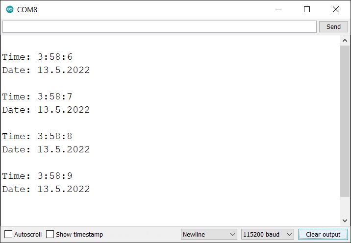 RTC DS1307 Interfacing with ESP32 | ESP32