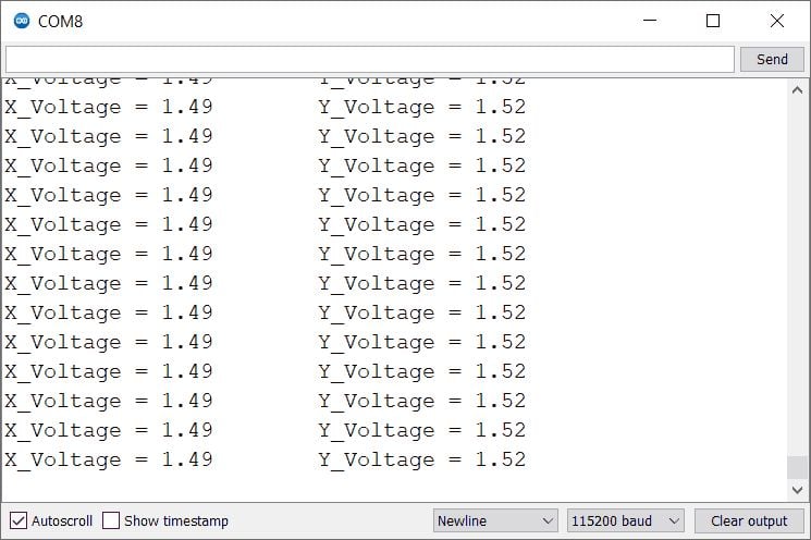 Analog Joystick Interfacing with ESP32 | ESP32