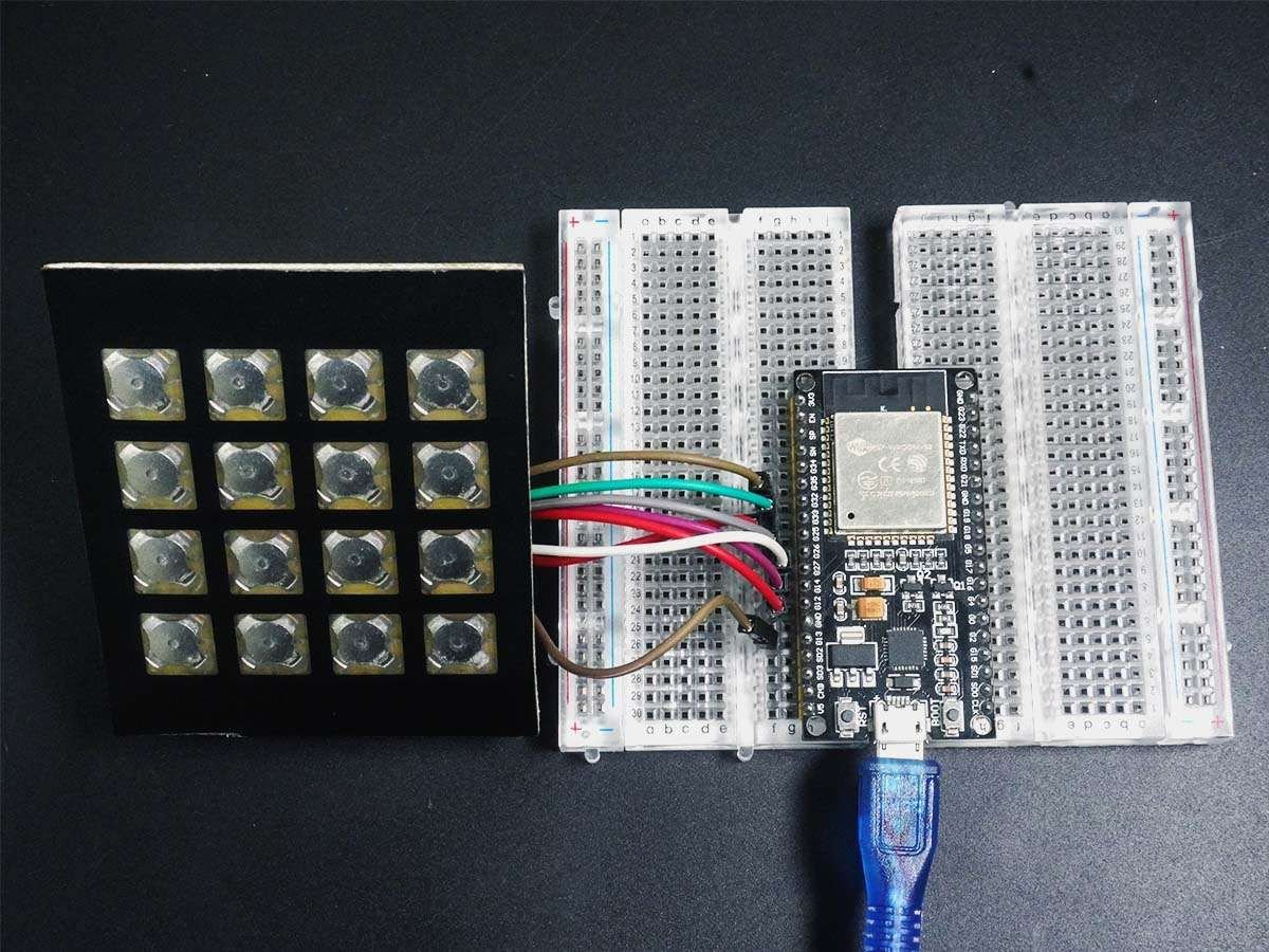 Keypad Interfacing with ESP32 | ESP32