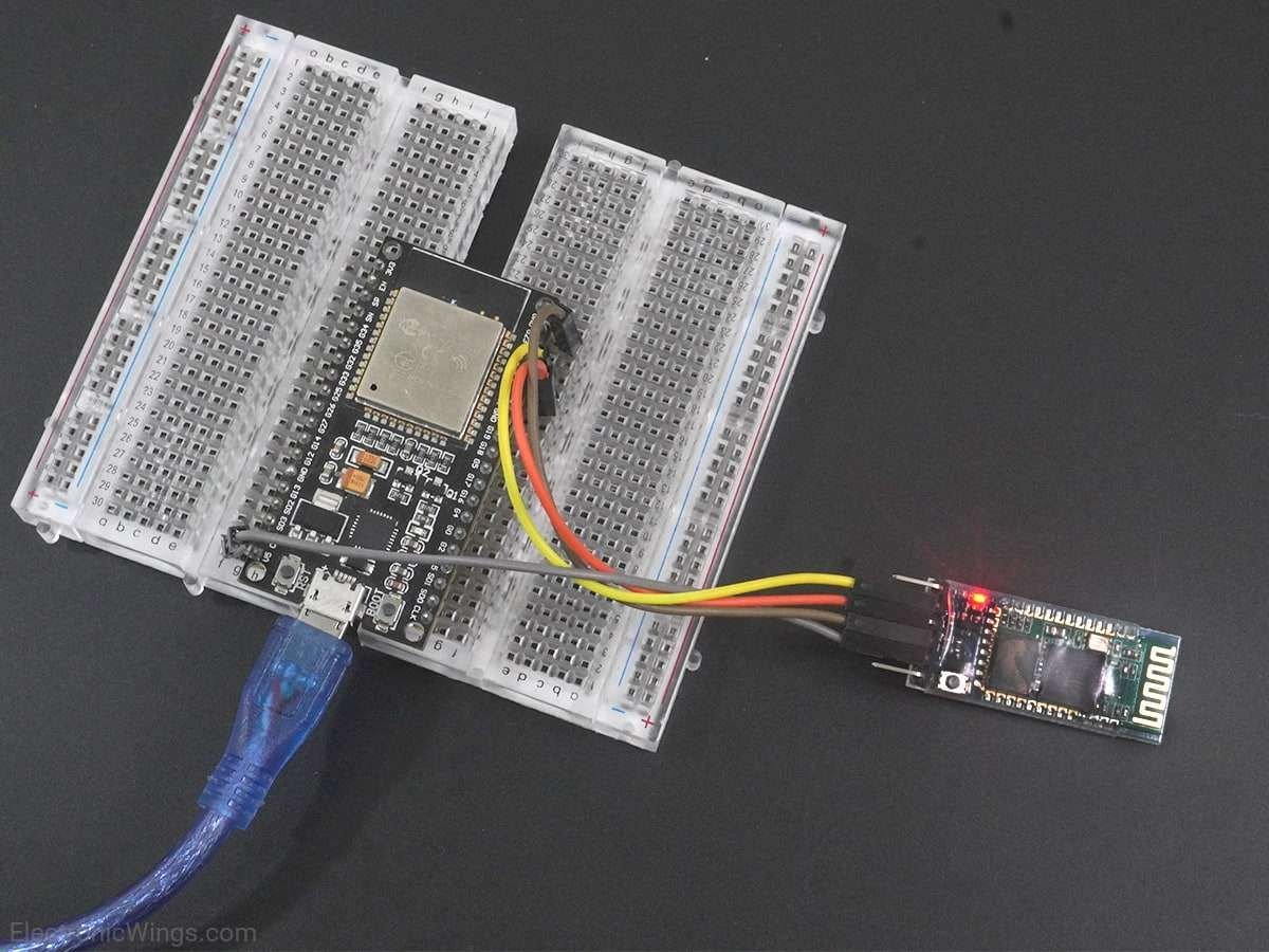 HC-05 Bluetooth module Interfacing with ESP32 | ESP32