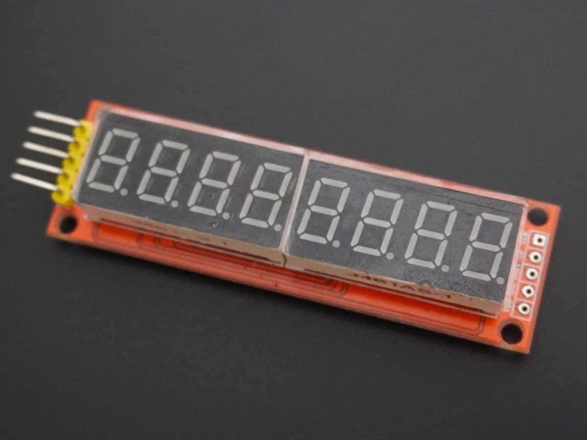 MAX7219 7-Segment Display Interfacing with ESP32 | ESP32