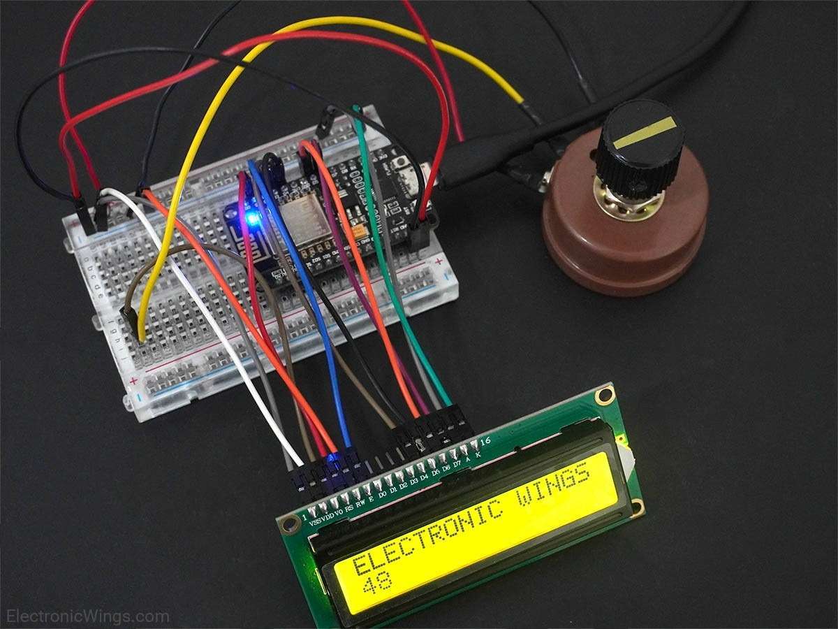 16x2 LCD Display Interfacing with NodeMcu | NodeMCU
