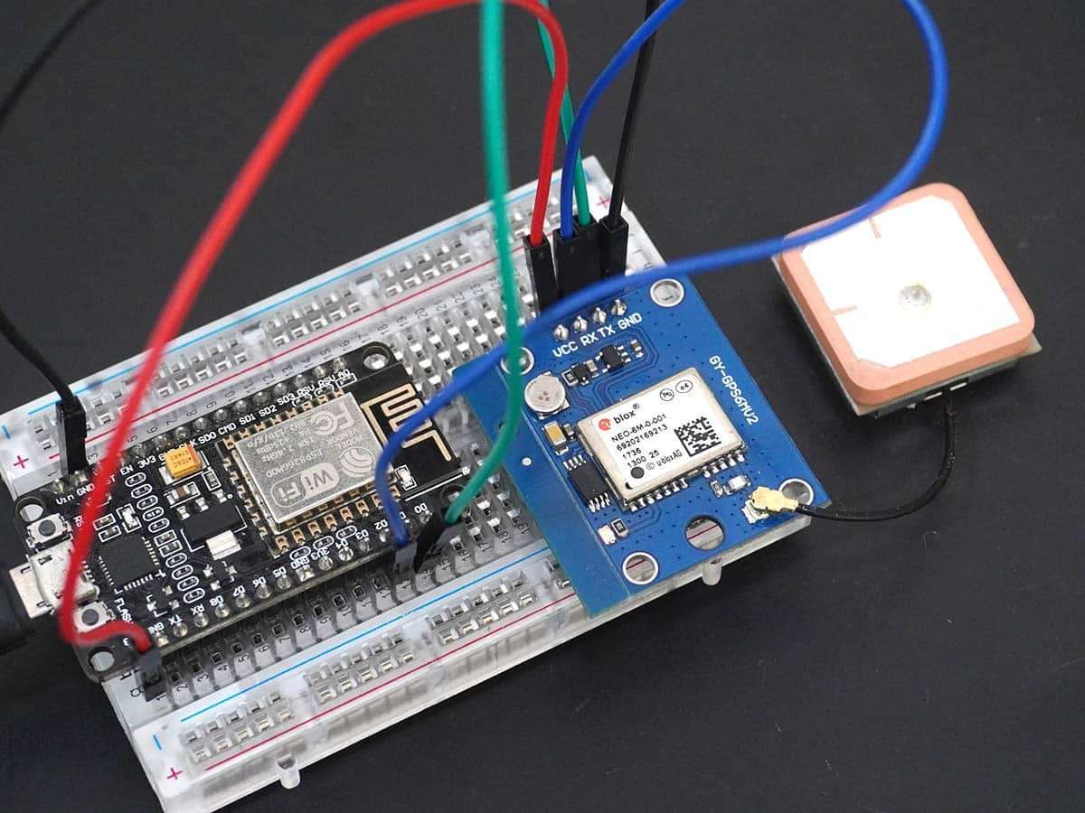 GPS Module Interfacing with NodeMCU | NodeMCU