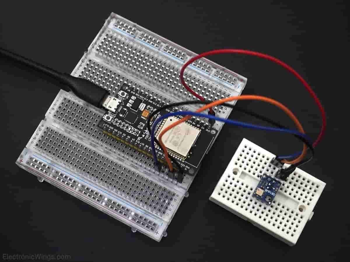 BMP180 Barometer Sensor Interfacing with ESP32 | ESP32