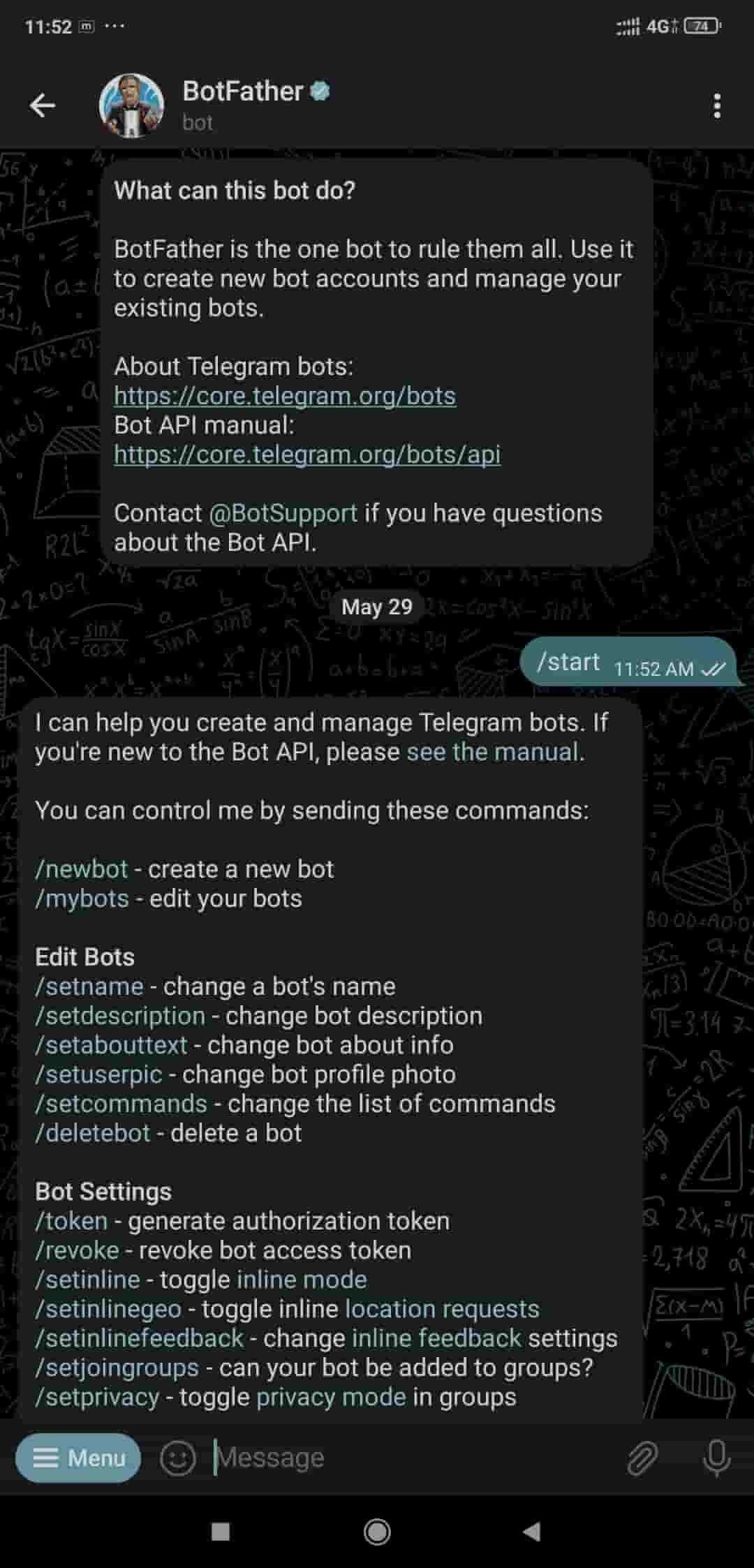Control the LED using Telegram message and ESP32 | ESP32