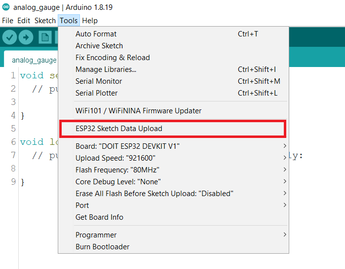 ESP32 Web Server using SPIFFS (SPI Flash File System). | ESP32