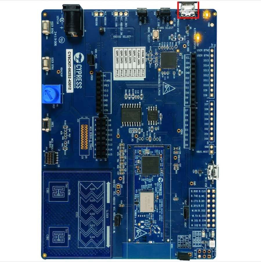 Infineon PSoC™ 62S2 Wi-Fi® BT® Pioneer Kit Overview | PSoC 62..