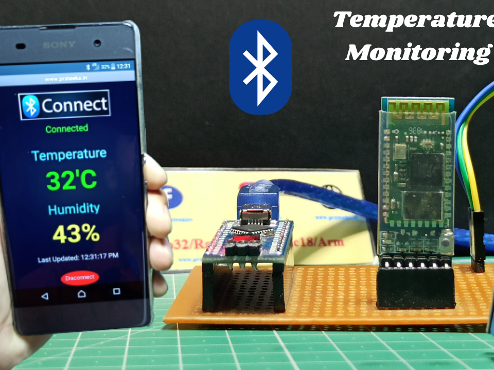 Wireless Temperature monitoring Using DHT-11 | project