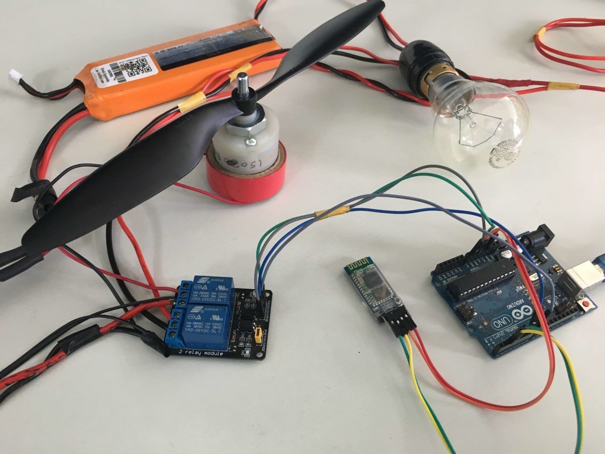Home Automation using Bluetooth enable mobile application