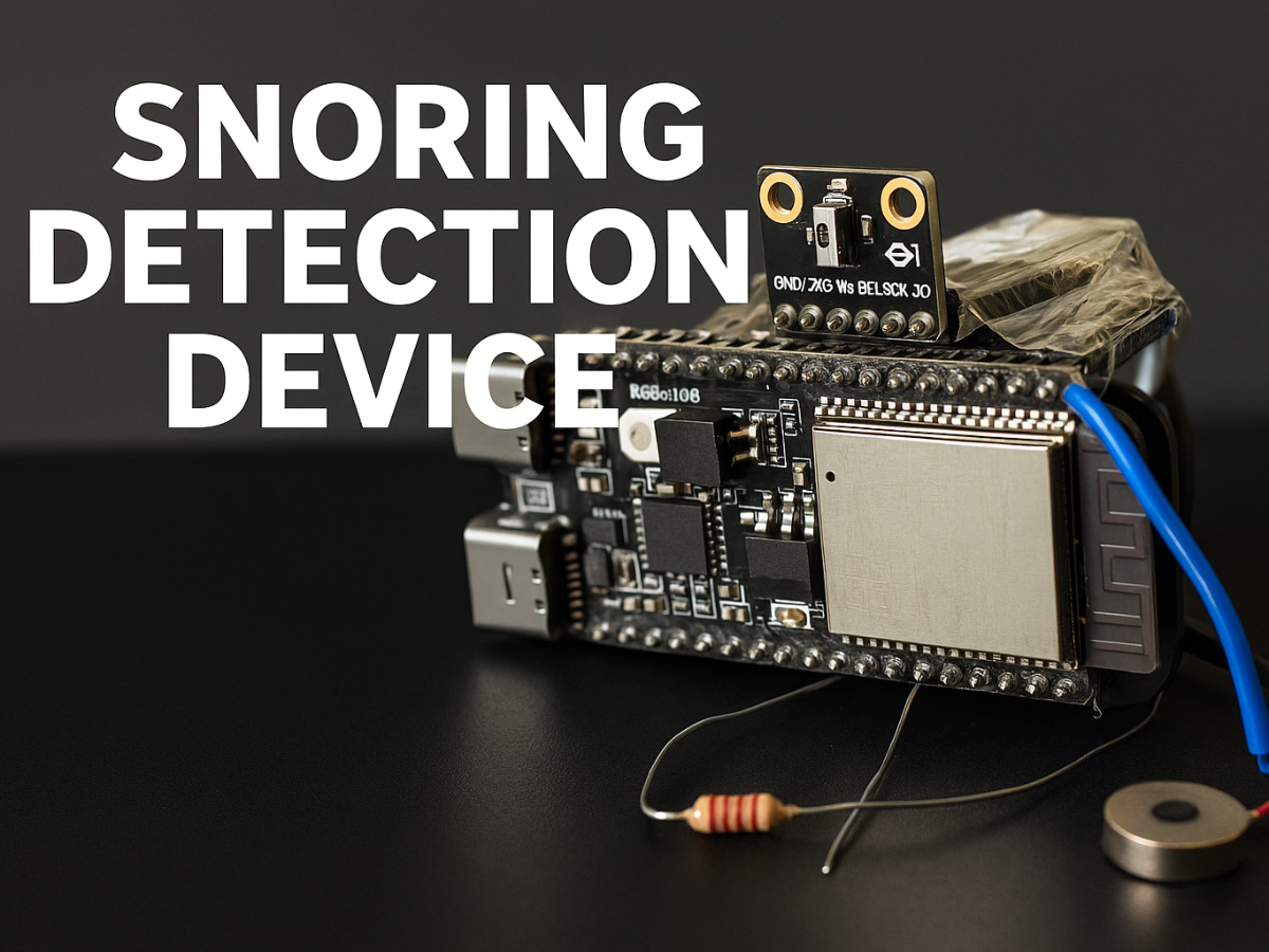 AI-Powered IoT System to Detect and Reduce Snoring | project