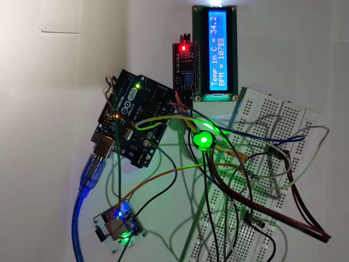 IoT Based Patient Health Monitoring Using ESP8266 Arduino