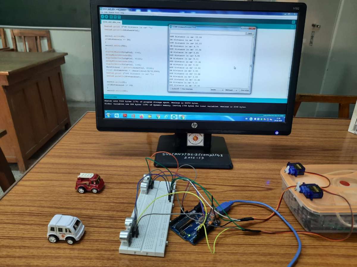 Smart Car Parking System Using IoT | project
