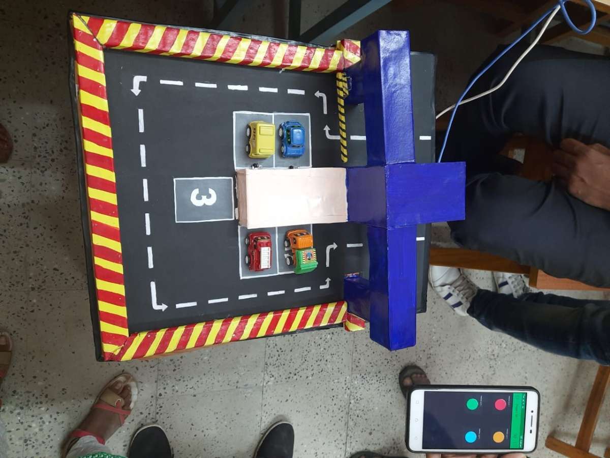 Smart Car Parking System Using IoT | project