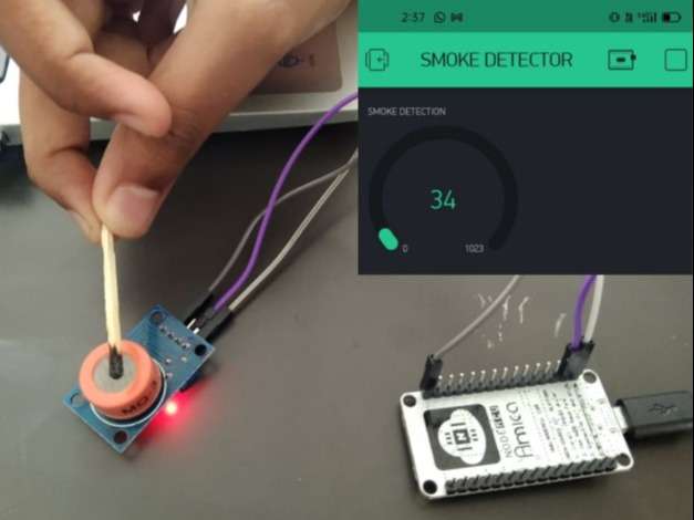 SMOKE LEVEL DETECTOR | project