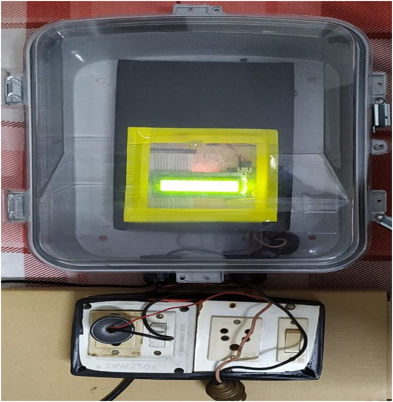 Iot based Smart Energy Meter and Management System Circuit Diagram