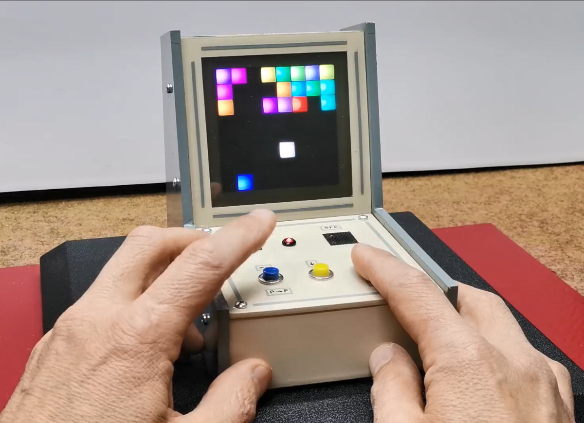 Arduino Breakout game on 8X8 Led Matrix with WS2812B Leds | proje..