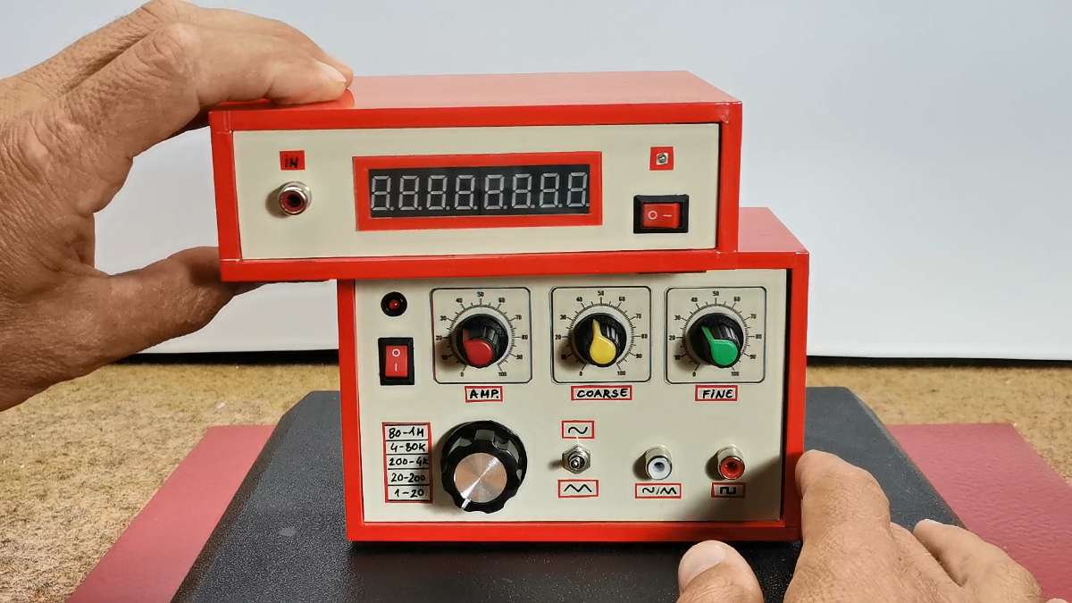 Build a Function Generator with Frequency Meter for Your Lab | pr..