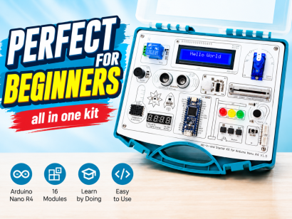 Elecrow All in One Arduino Starter Kit Review  20 Projects and 16 Modules