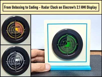 How to Make a Digital Clock on a Vintage BW TV using Arduino